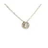 Colgante redondo con diamante