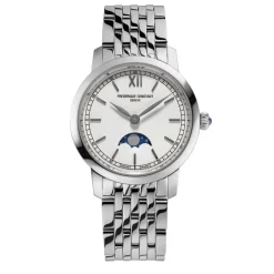 Frederique Constant Slimline Ladies Moonphase - FC-206SW1S6B