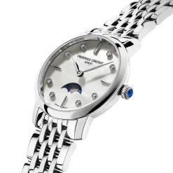 Frederique Constant Slimline Ladies Moonphase - FC-206MPWD1S6B