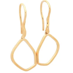 Pendientes colgantes en oro amarillo
