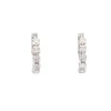 Pendientes criollas con diamantes