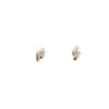 Pendientes de niña en oro blanco y diamantes