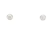 Pendientes redondos con diamantes - 0121