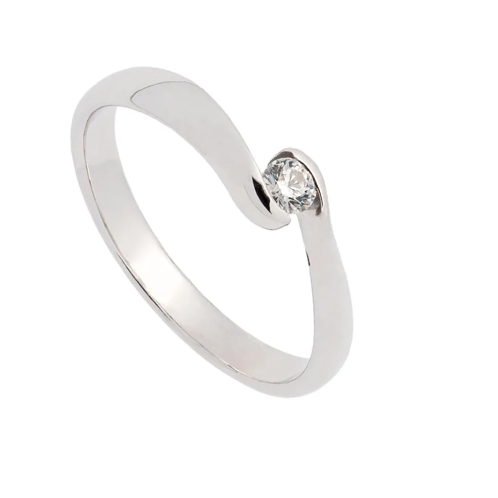 Solitario con diamante