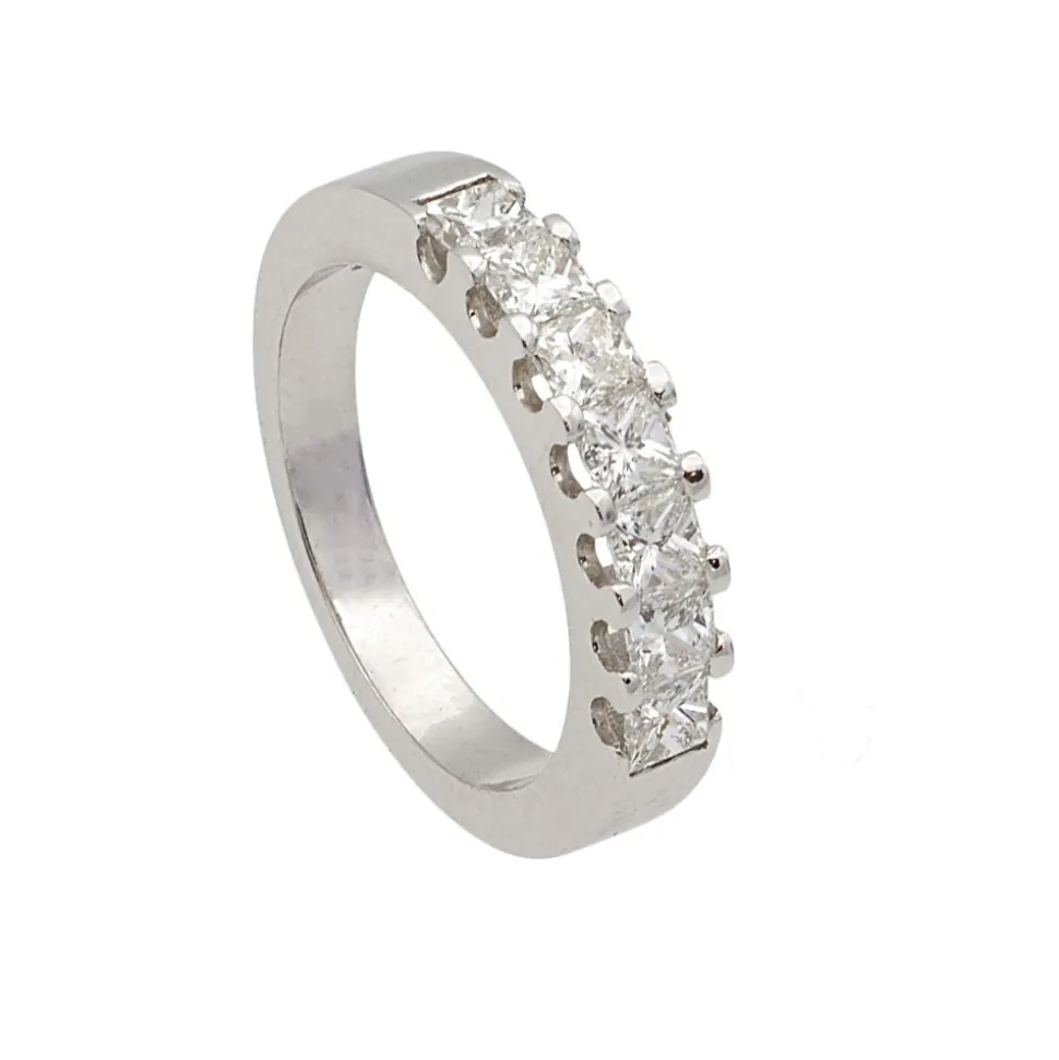 Sortija diamantes princesa